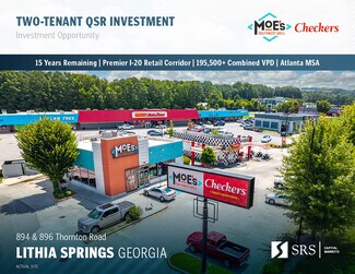 More details for Two-Tenant QSR | Abs NNN w/ Increases – Retail for Sale, Lithia Springs, GA
